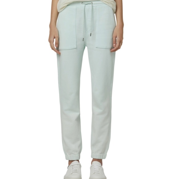 Hudson Jeans Pants - HUDSON Jeans Cotton Utility Terry Joggers In Light Green Women’s XS NWT